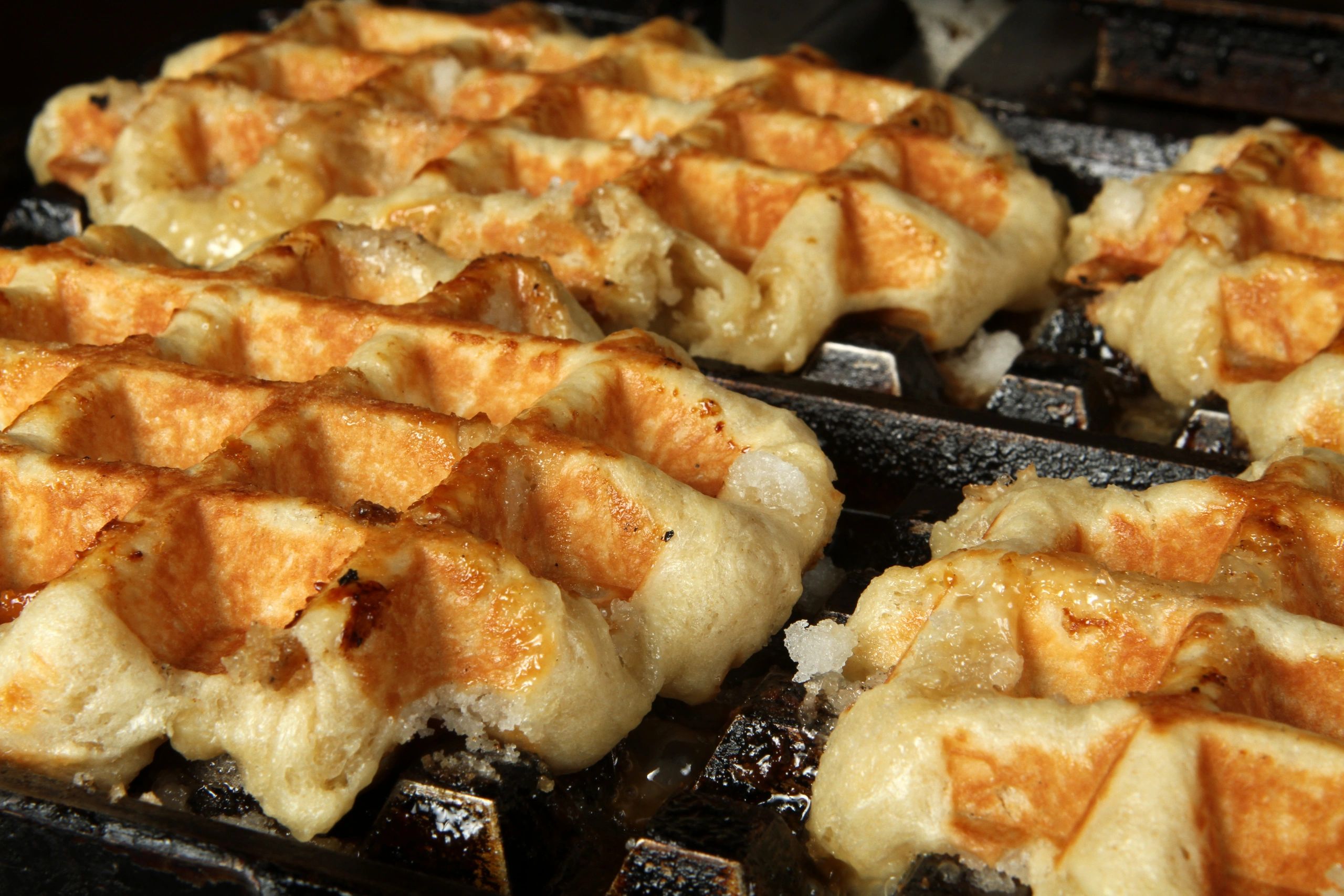 Authentic Belgian Liege Waffle Menu Cast Iron Waffles